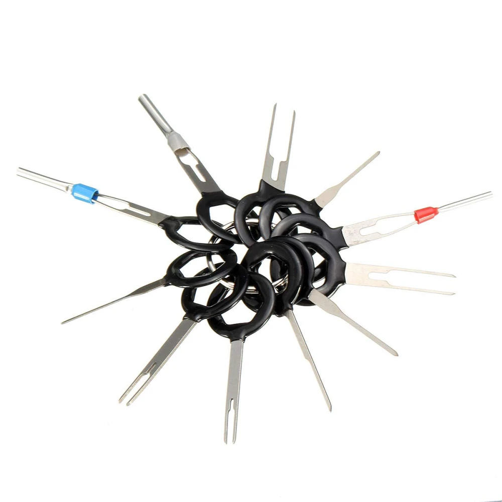 TSX TOOL autó kábelcsatlakozó-terminál kiszedő készlet 11 db