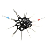 TSX TOOL autó kábelcsatlakozó-terminál kiszedő készlet 11 db