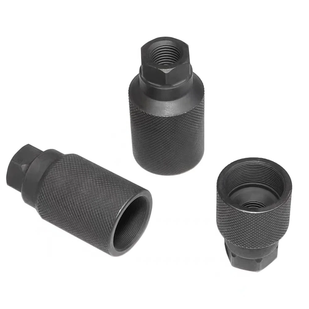 Detalle del martillo neumático profesional del kit extractor de inyectores diesel