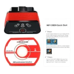 Escáner de fallos motor coche KW903 ELM327 Bluetooth OBD2