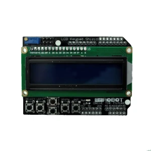 LCD Keypad Shield LCD1602 Arduino kompatibilis, beépített kijelzővel és gombokkal
