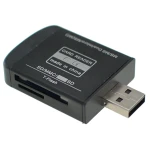 USB 2.0 többfunkciós memóriakártya-olvasó Micro SD, MMC, SDHC, TF és M2