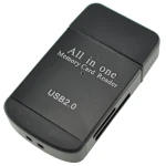 USB 2.0 többfunkciós memóriakártya-olvasó Micro SD, MMC, SDHC, TF és M2