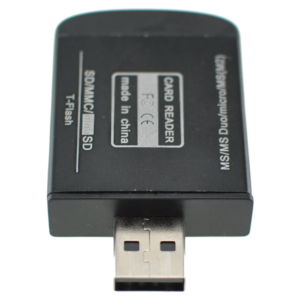 USB 2.0 többfunkciós memóriakártya-olvasó Micro SD, MMC, SDHC, TF és M2