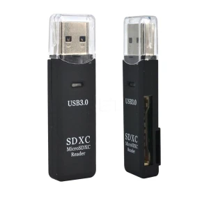 USB 3.0 kártyaolvasó SD, SDXC, MicroSD és MicroSDXC kártyákhoz