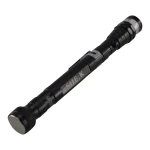 Linterna flexible extensible con cabezal magnético para taller mecánico