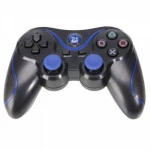 DualShock 3 kompatibilis PS3 Bluetooth kontroller fekete-kék Sixaxis