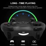 PS4 kompatibilis fehér vezeték nélküli kontroller DoubleShock 4