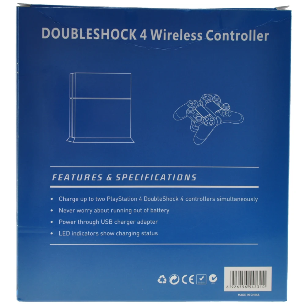 PS4 vezeték nélküli kompatibilis kontroller DoubleShock 4