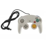 Fehér GameCube kontroller Wii-hez vibrációval - satkit