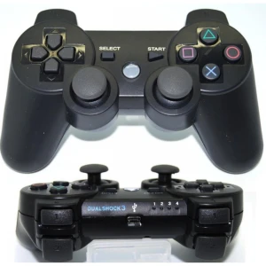 Dual Shock 3 Sixaxis fekete PS3 Bluetooth kontroller