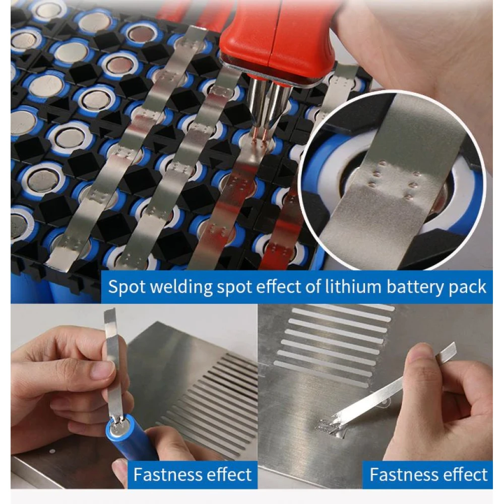 Sunkko 709AD+ 220V ponthegesztő gép beépített pákával 18650 akkumulátorhoz