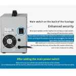 Sunkko 709AD+ 220V ponthegesztő gép beépített pákával 18650 akkumulátorhoz