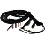 Vista lateral de Maquina Soldadura Inverter Tig-250 MMA