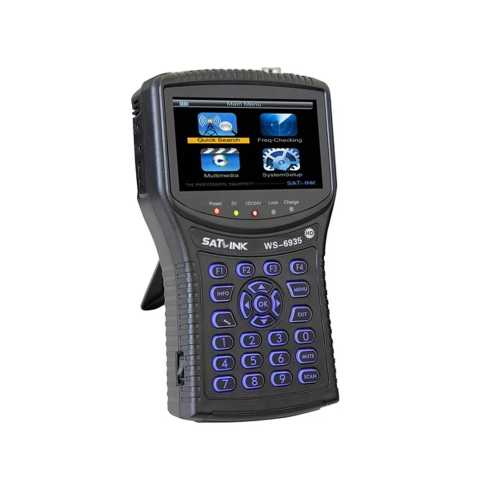 WS6935 DVB-T2 nagyfelbontású digitális földi jelmérő szakembereknek