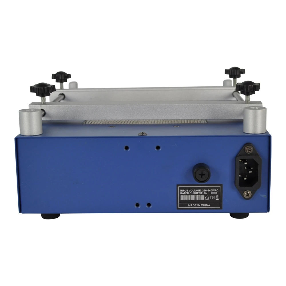 Mlink 853a estación de precalentamiento en uso con placas electrónicas