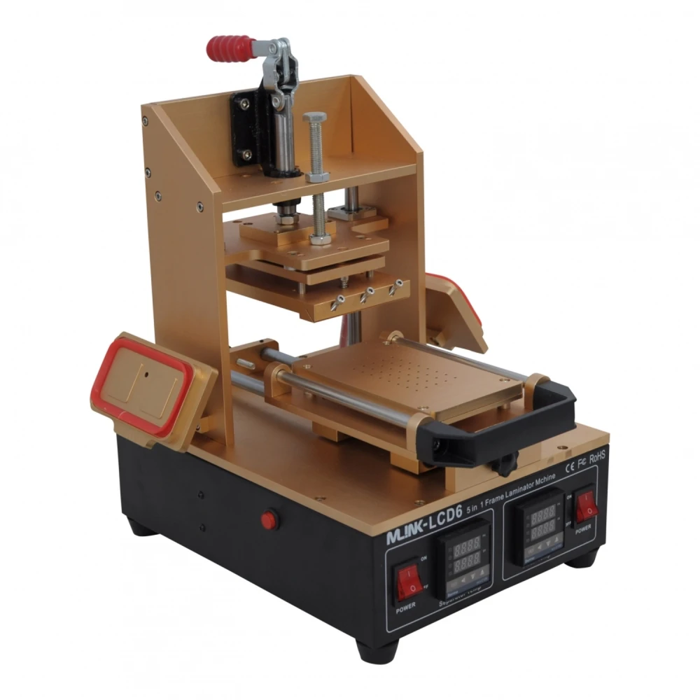 Mlink LCD6 5 az 1-ben LCD laminálógép iPhone és Samsung
