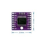 PCF8574T I2C modul Arduinohoz - E/S portbővítő