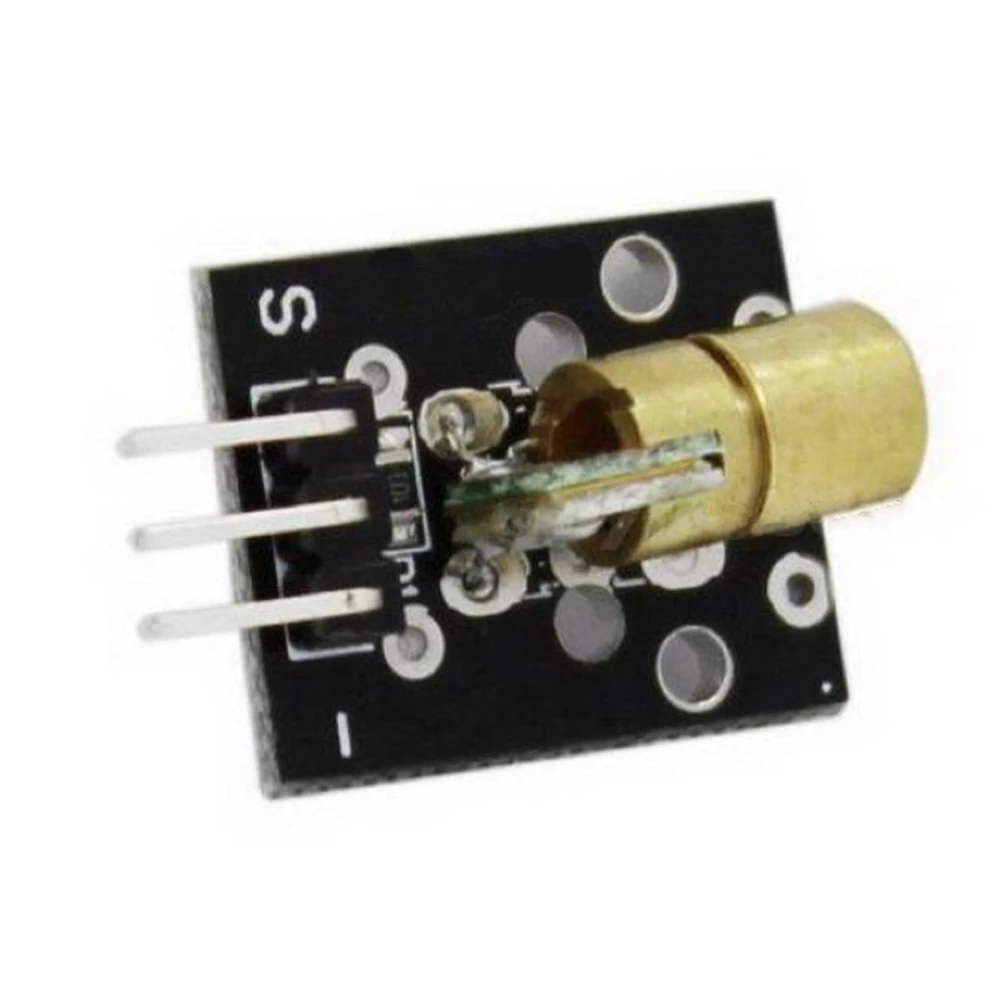 5V-os piros 650 nm 5mW 6mm lézermodul Arduinohoz