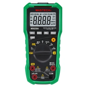Mastech MS8250A digitális multiméter érintésmentes feszültségdetektorral