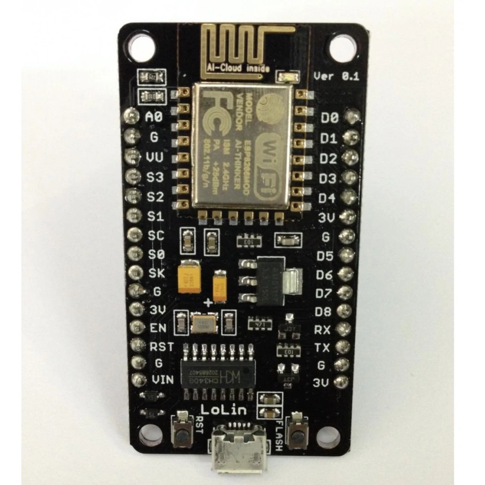 NodeMCU ESP8266 - ESP8266 alapú WiFi fejlesztőpanel IoT-hoz
