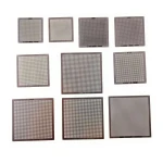 10 db univerzális BGA reballing sablon készlet 0,3–0,76 mm
