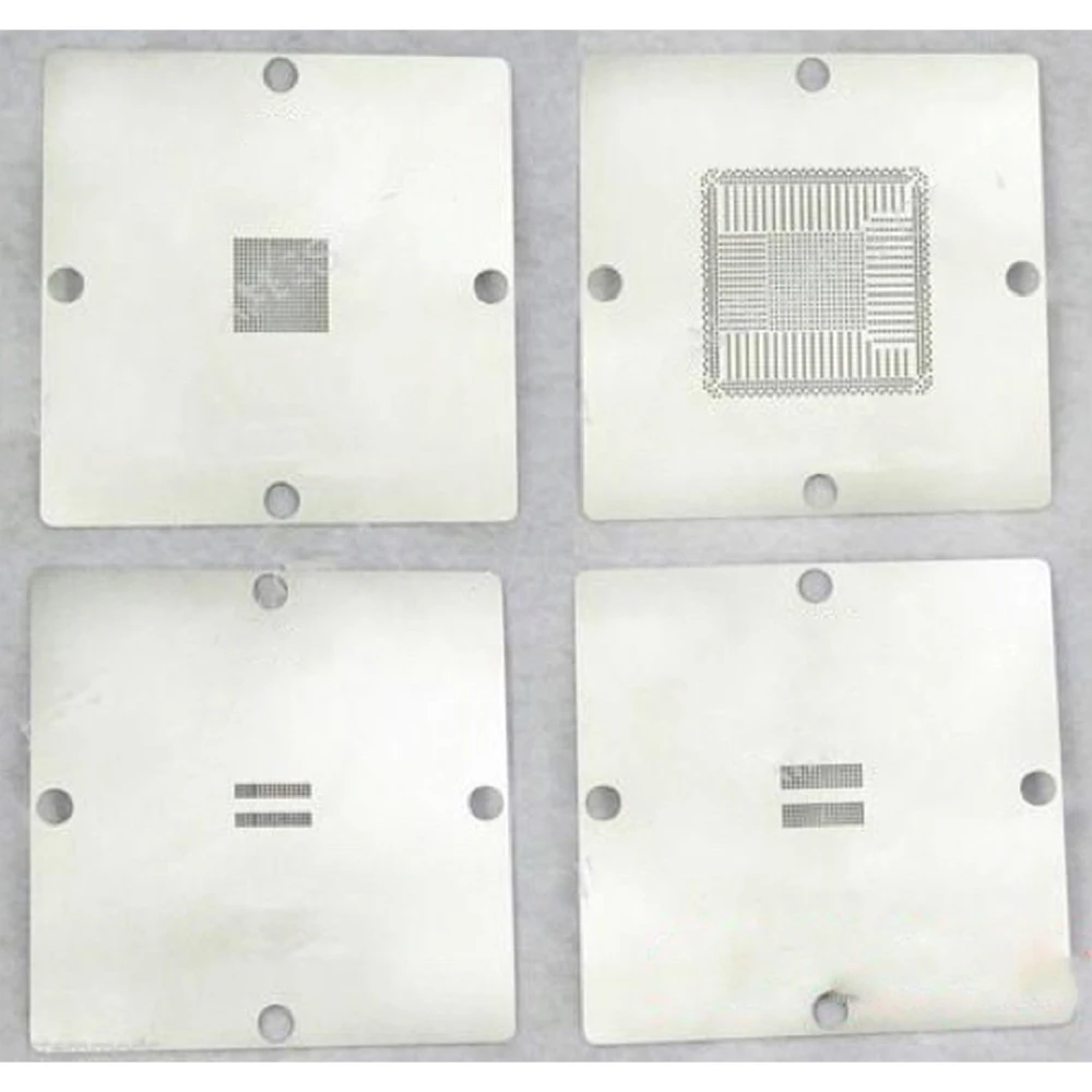 4 db-os PS4 90x90 stencil készlet MK-15, HT-90 és dual kit kompatibilis