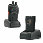 2 db Baofeng BF-888S UHF 5W walkie-talkie szett fülhallgatóval