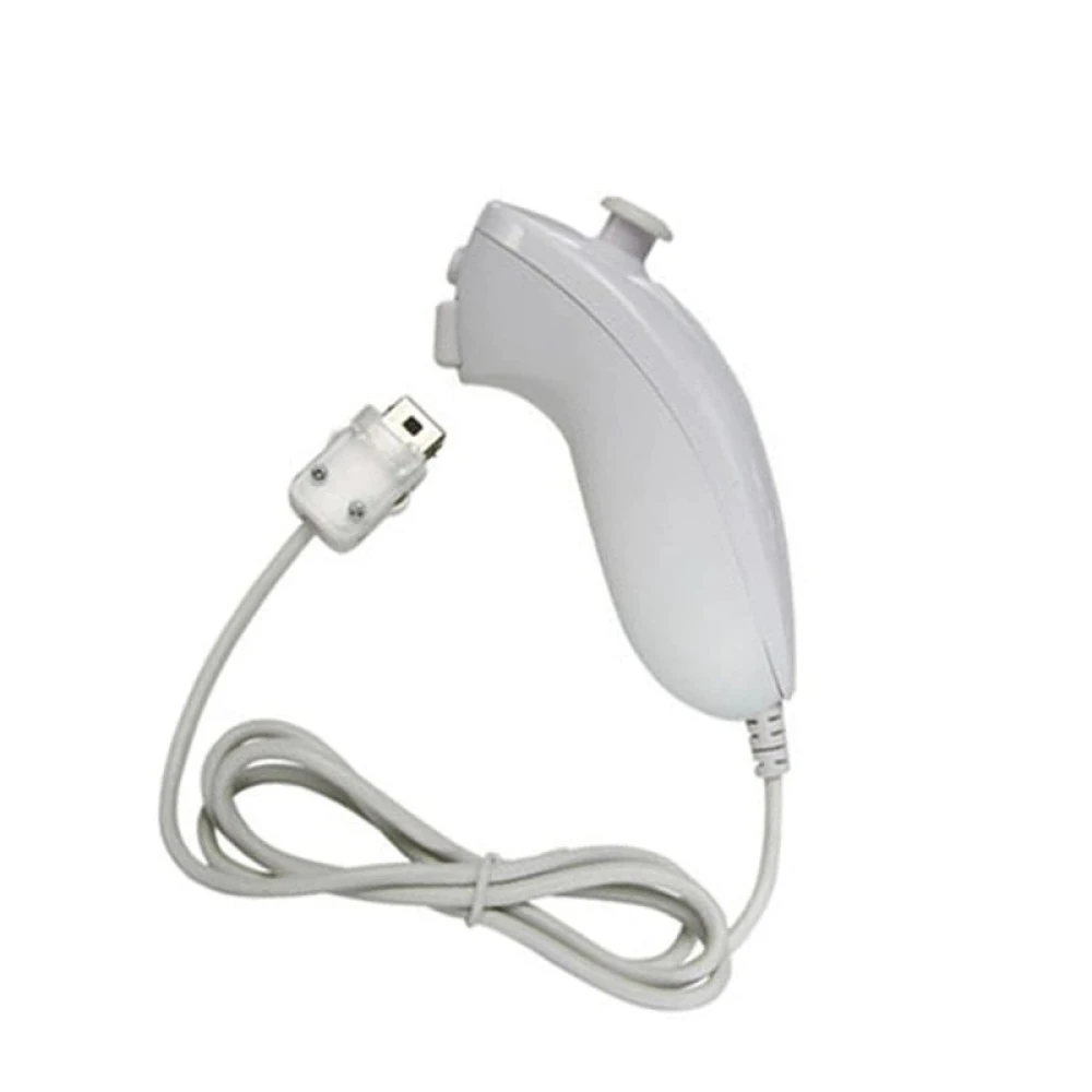 Mando Wii Remote blanco con botones y sensor de movimiento
