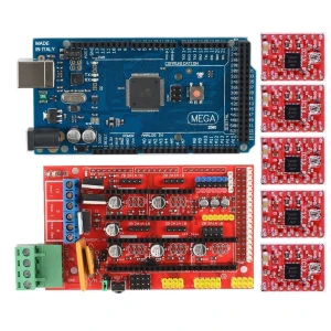satkit Reprap RAMPS 1.4 + Arduino Mega + 5 A4988 léptetőmotor driver csomag 3D nyomtatókhoz