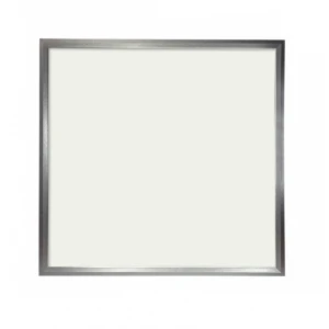 Slim LED panel 60x60cm 48W meleg fehér 3000K, ezüst kerettel
