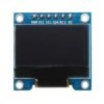 0,96 hüvelykes fehér SPI OLED kijelző 12864 LED Arduinohoz satkit