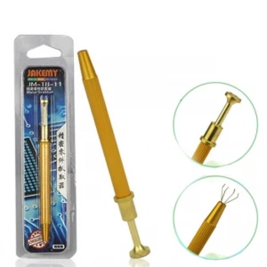 satkit Univerzális 4 karmú alkatrészfogó csipesz alkatrészekhez, csavarokhoz és kábelekhez