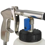 Tornador típusú sűrített levegős pisztoly autó belső és külső tisztításához