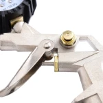 Gumiabroncs-felfújó pisztoly nyomásmérővel kompresszorhoz TSX TOOL