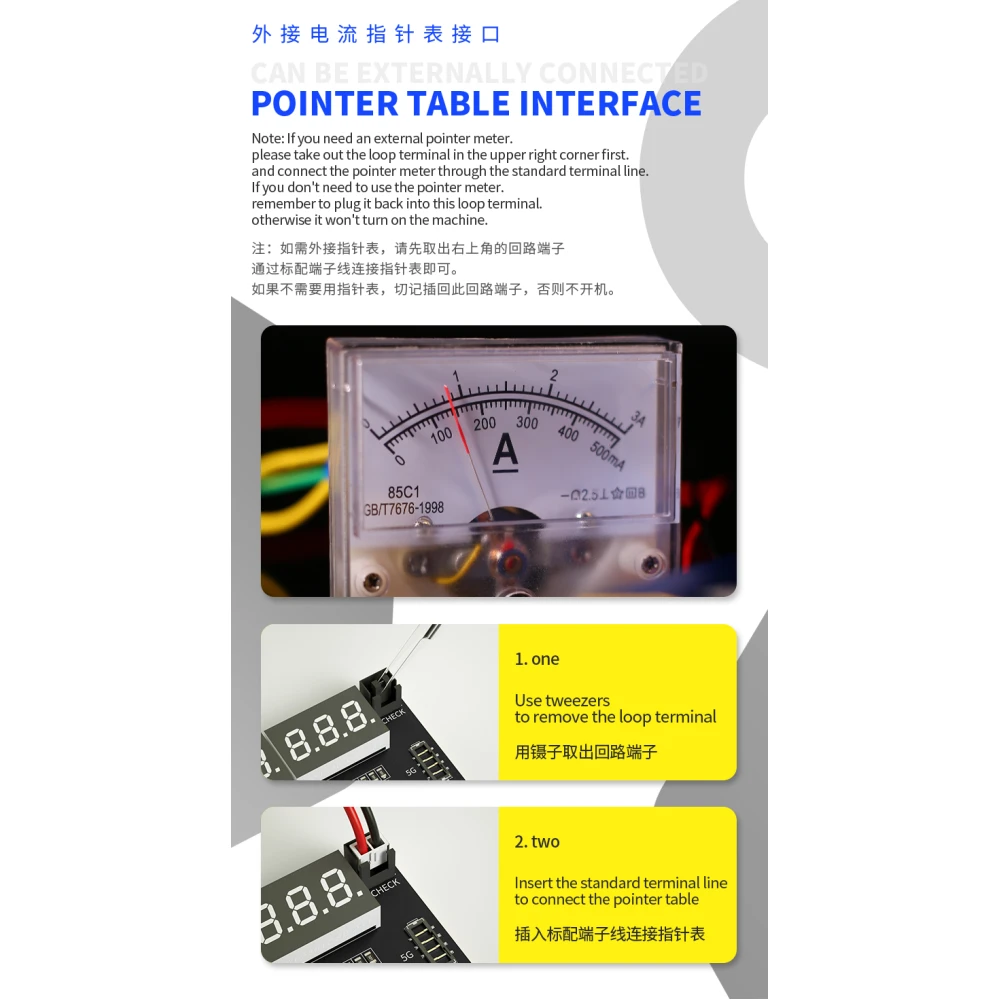 Mechanic BA27 akkumulátor aktiváló lap iPhone és Android készülékekhez