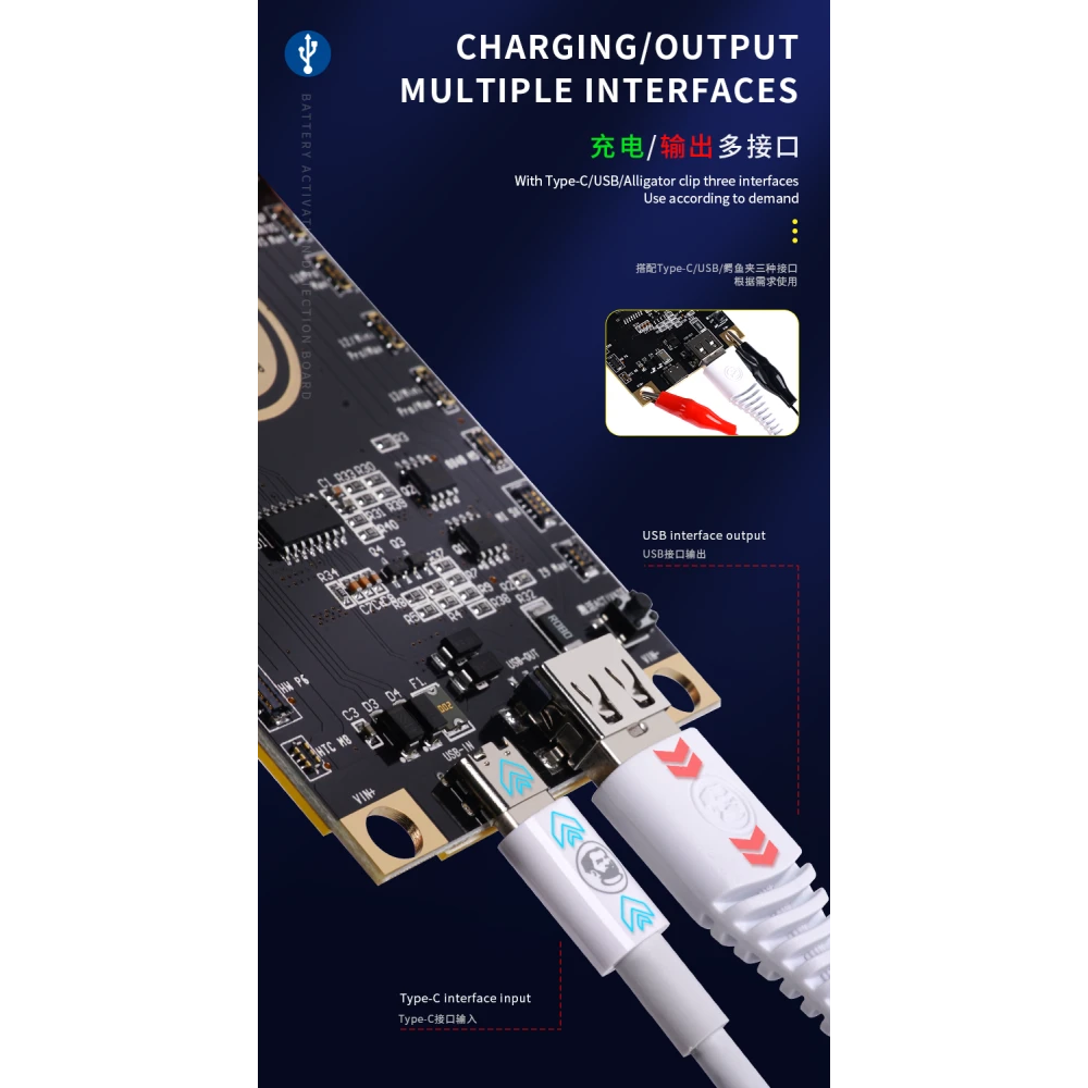 Mechanic BA27 akkumulátor aktiváló lap iPhone és Android készülékekhez