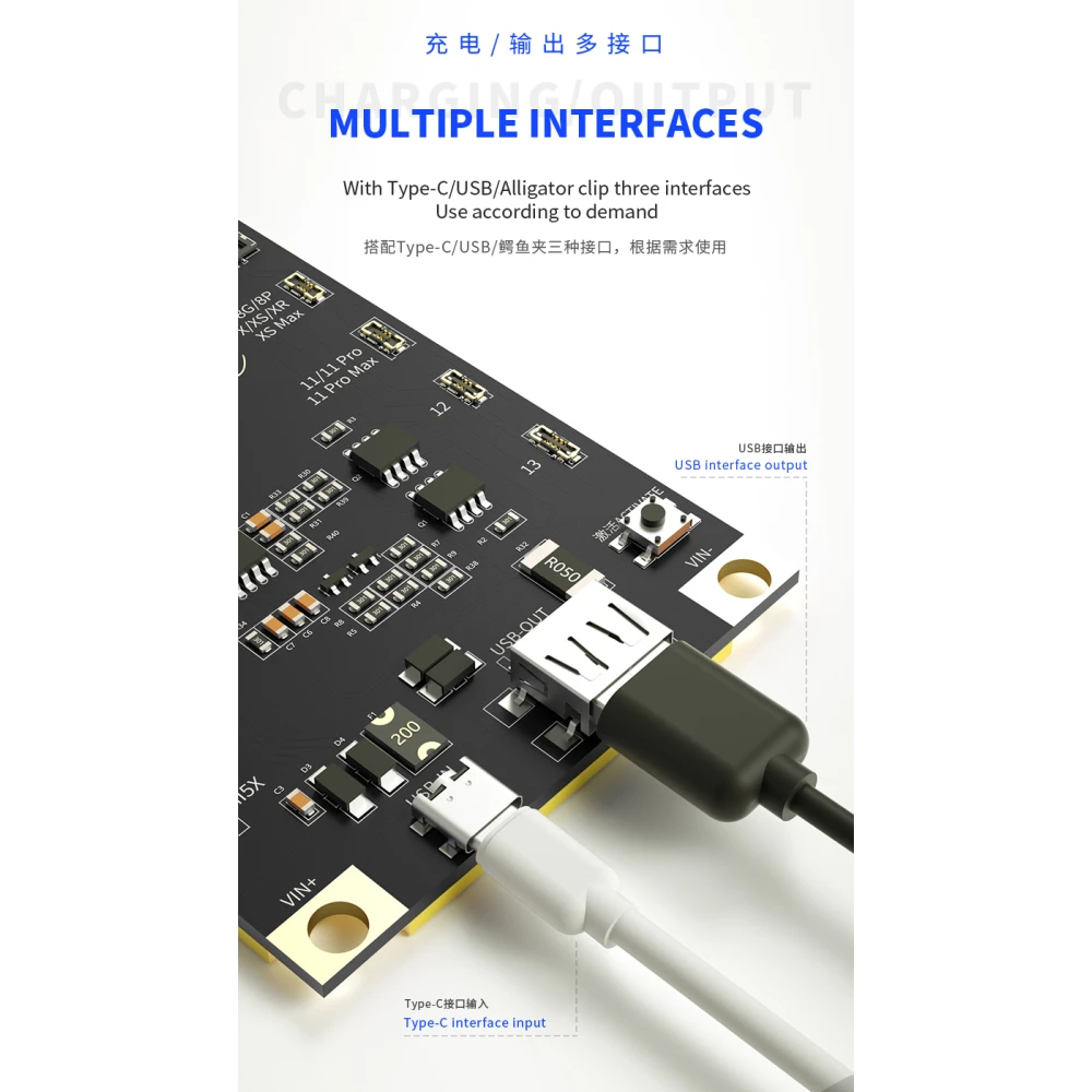 Mechanic BA27 akkumulátor aktiváló lap iPhone és Android készülékekhez