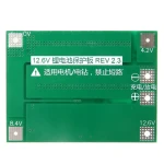 Placa electrónica de protección para batería de litio 3S 40A color verde