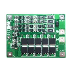 Kiegyensúlyozott 4S 40A Li-ion akkumulátor védőpanel PCB