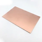 10x15cm-es egyoldalas üvegszálas PCB rézlap DIY projektekhez