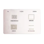 Samsung S6 IC stencil lapka - BGA javító sablon