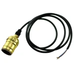 Ipari vintage retro Edison E27 lámpafoglalat 1,1 m kábellel F1