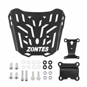 Hátsó Csomagtartó Zontes 150X / 125X — 4 mm Vas Csomagrács, Fekete
