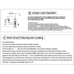 DY18 autó áramkörvizsgáló 12V és 24V táp szondával elektromos diagnosztikához