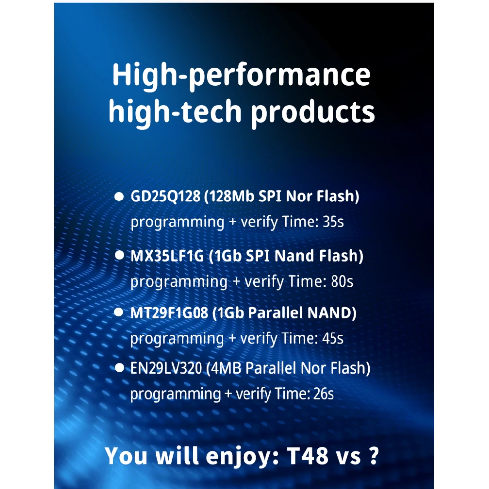 Programador XGecu T48 en estación de trabajo electrónica