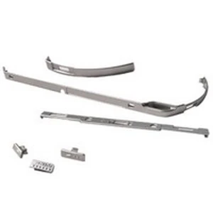 Oldalsó burkolat és gombok cserealkatrész PSP2000-hoz