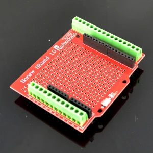 satkit Proto Screw Shield csavaros sorkapcsokkal Arduino UNO és MEGA2560-hoz