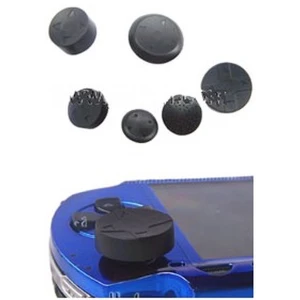 PSP Analog Stick Armor 6in1 fekete készlet javításhoz és cseréhez