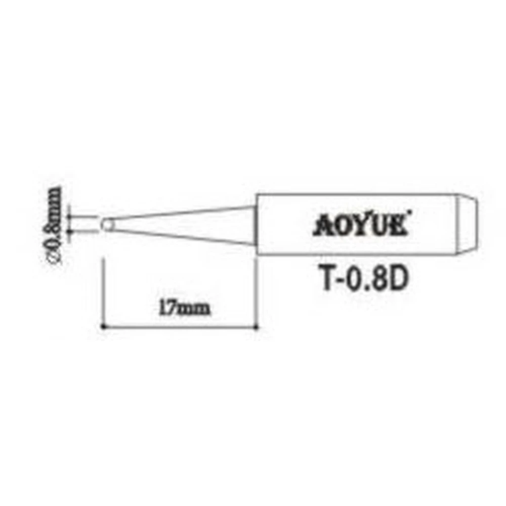 Aoyue T0,8D forrasztópáka hegy pótalkatrész forrasztóállomásokhoz